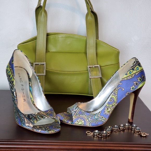 Marc Fisher Shoes - Marc Fisher Beautiful Open-Toed Pump, 5 1/2 M